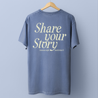 Share Your Story Comfort Colors Tee