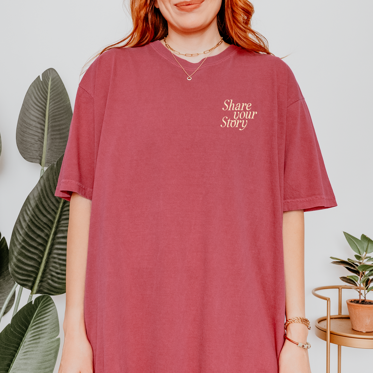 Share Your Story Comfort Colors Tee