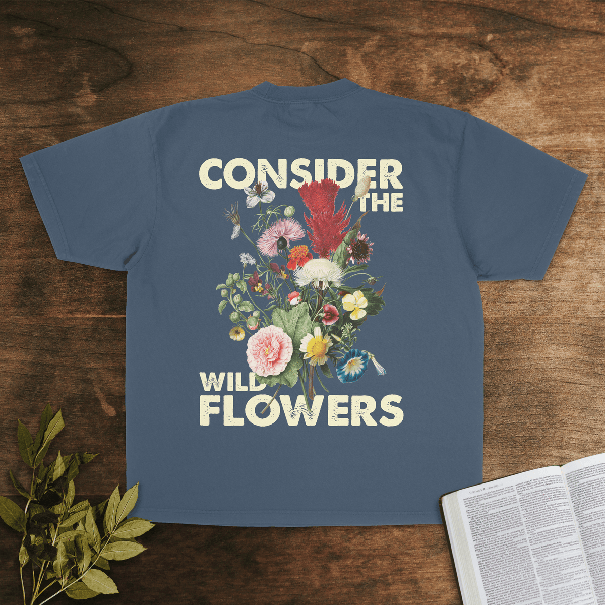 Wild Flowers Heavyweight Tee