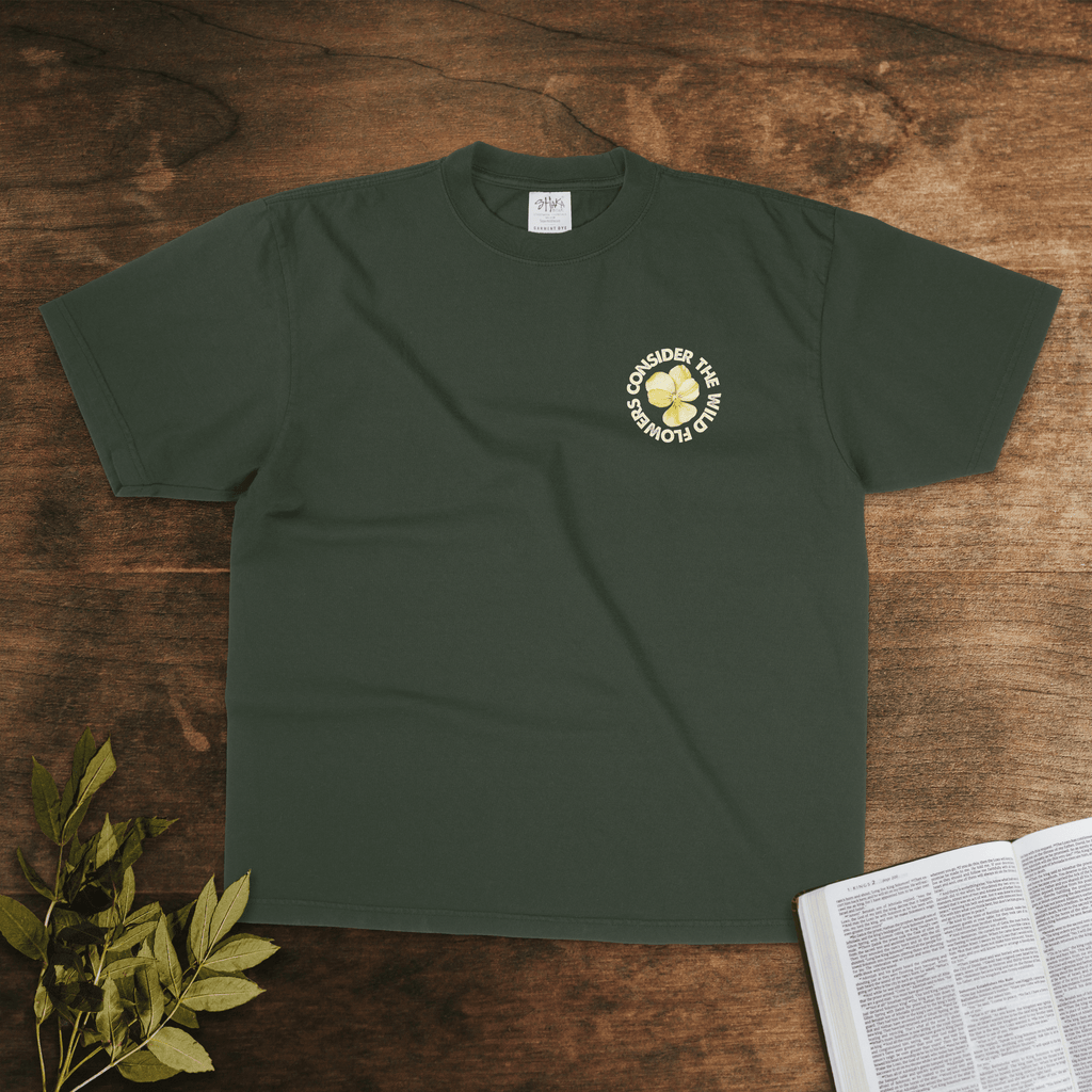 Wild Flowers Heavyweight Tee